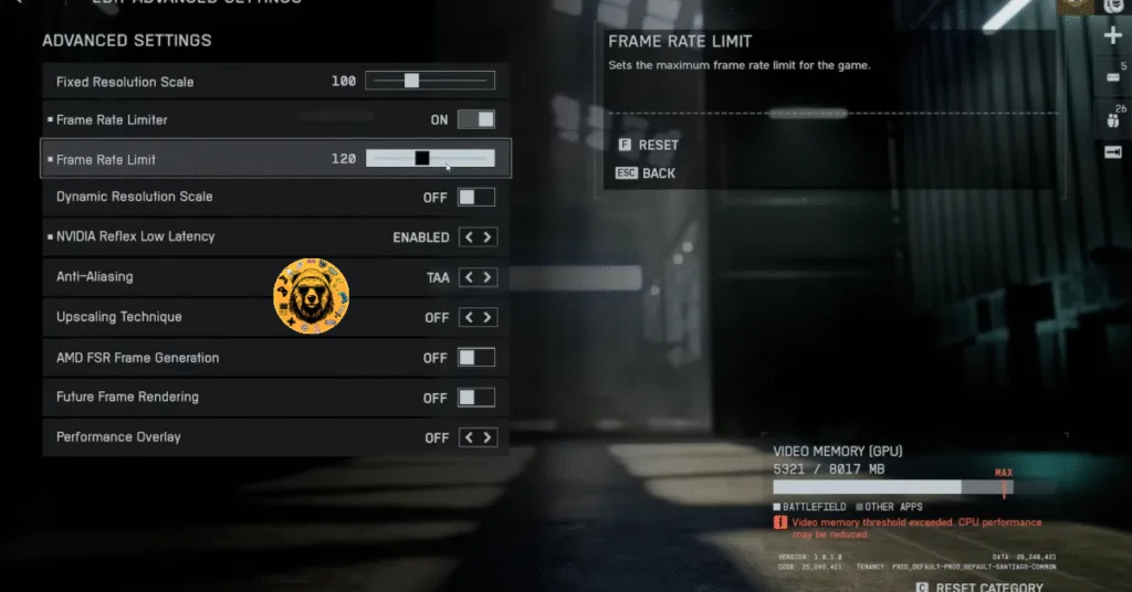 How to limit Battlefield 6 max FPS to fix the high CPU usage on PC?