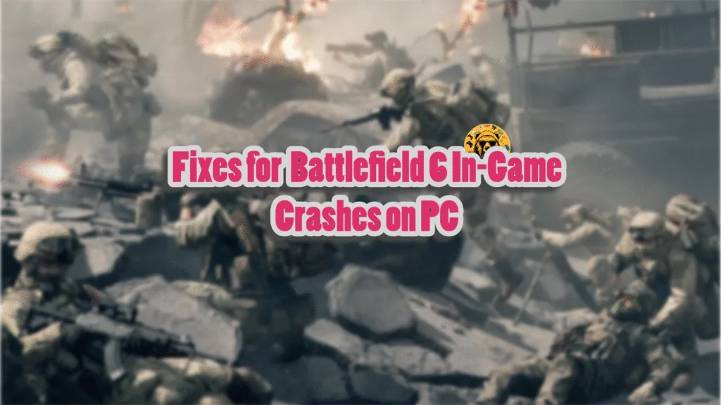 Working fixes for Battlefield 6 crashes on PC.