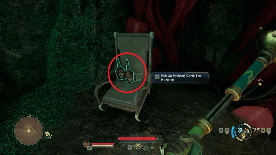 Ben Hamilton card Location in The Outer Worlds 2