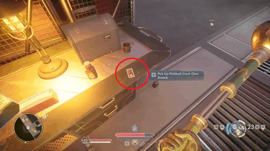 Chris Stanick card Location in The Outer Worlds 2