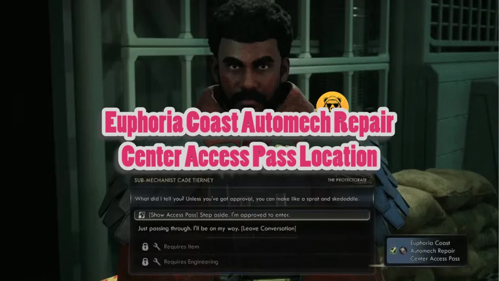 Euphoria Coast Automech Repair Center Access Pass Location