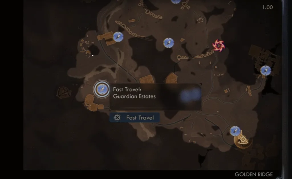 Gloden ridge mural location #3