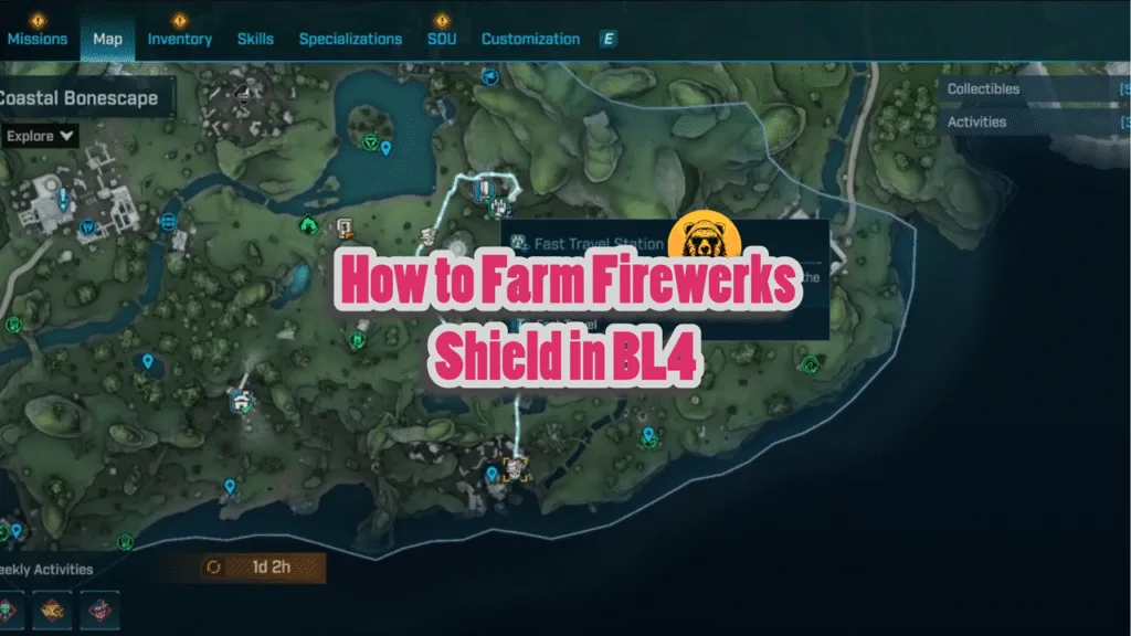 How to Farm Firewerks Shield in BL4