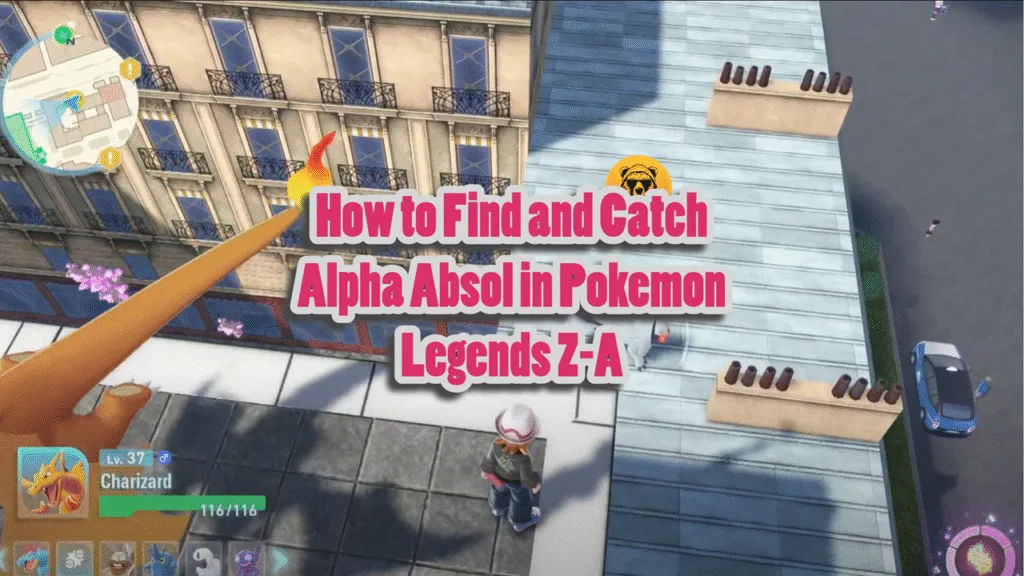 How to Find and Catch Alpha Absol in Pokemon Legends Z-A