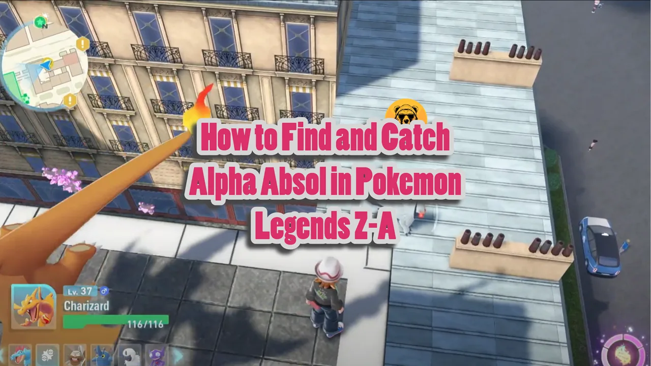 How to Find and Catch Alpha Absol in Pokemon Legends Z-A
