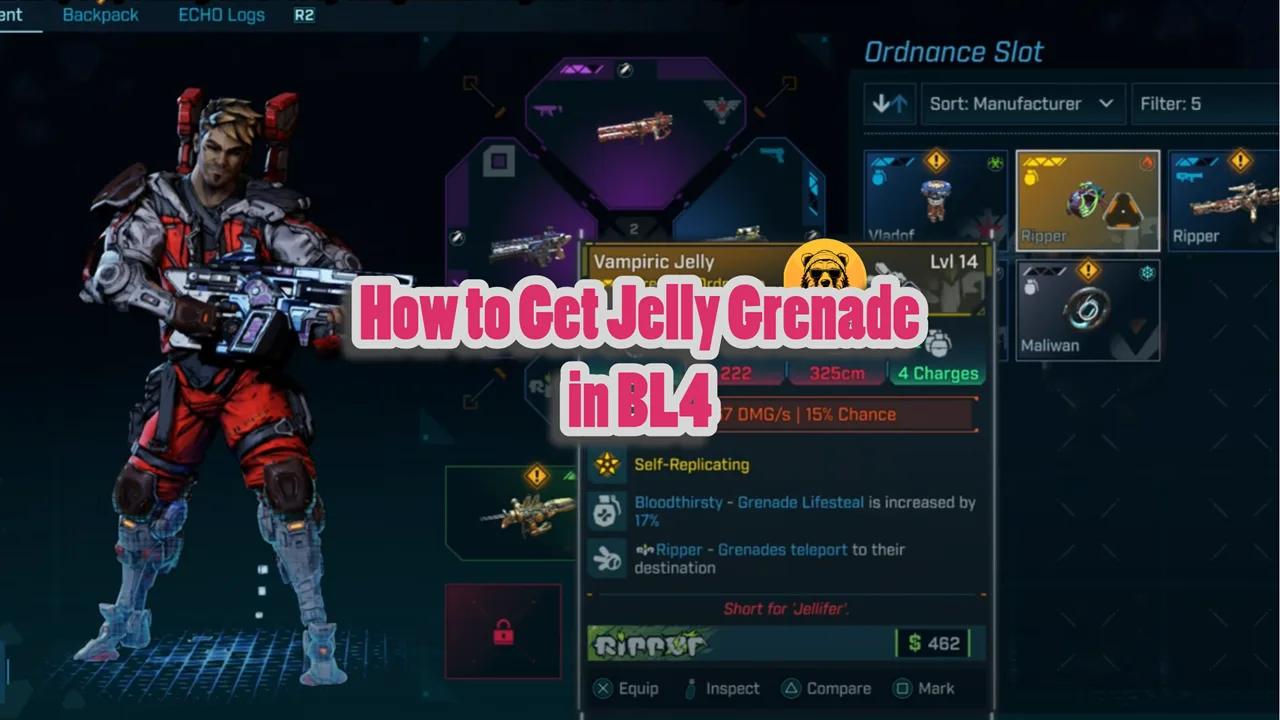 How to Get Jelly Grenade in BL4