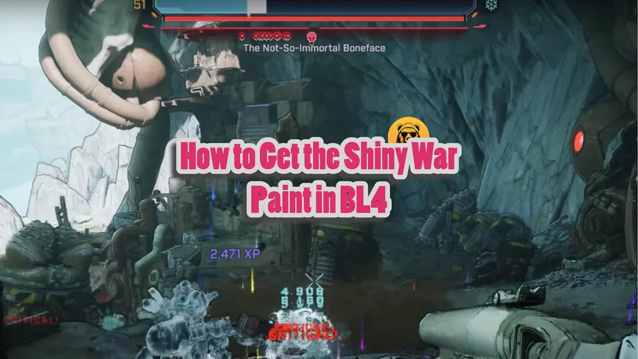 How to Get the Shiny War Paint in BL4