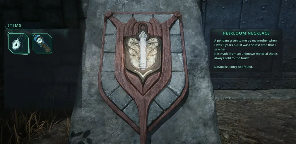 How to Open the main Gate to enter Watcher's Nest heirloom necklace