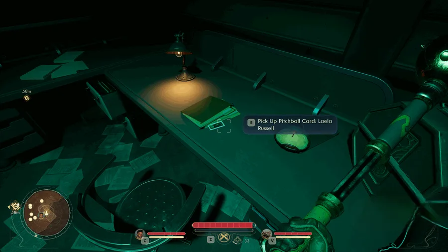 Laela Russell card Location in The Outer Worlds 2