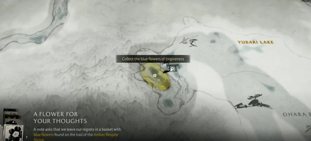 Location of the amber respite shrine
