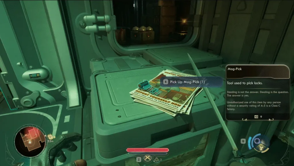 Horizon Point Station Mag-Pick Location in The Outer Worlds 2