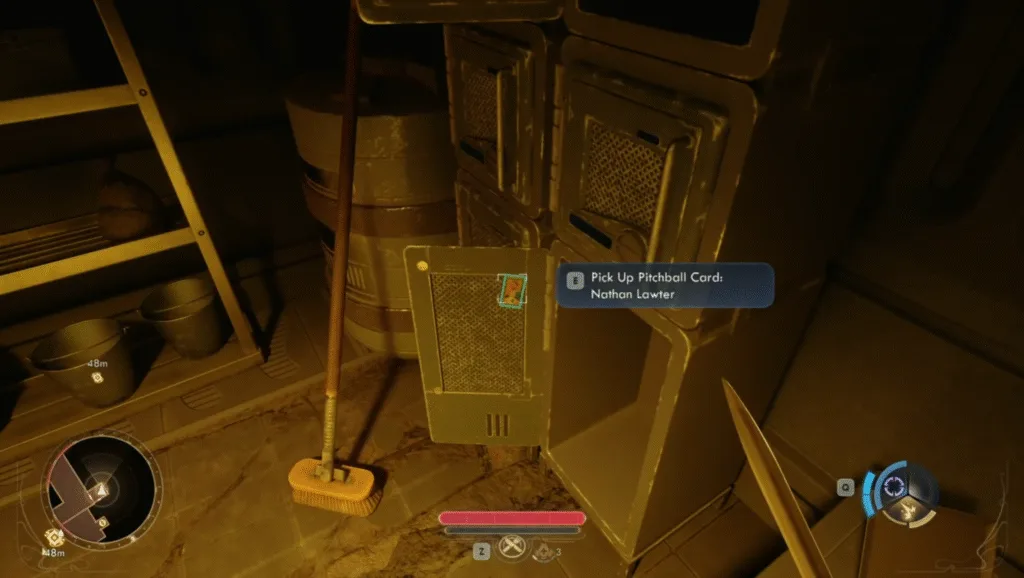 Nathan Lawter card Location in The Outer Worlds 2