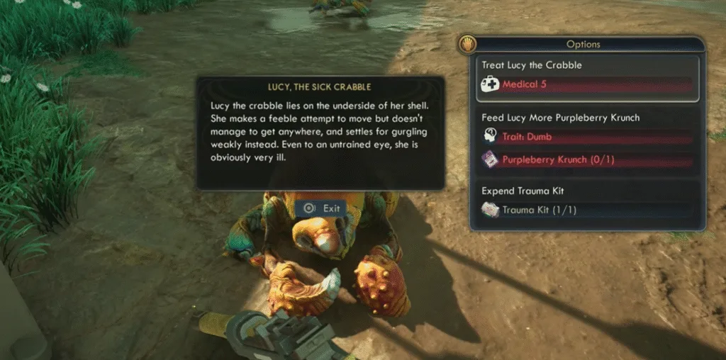 Pet Location #1 (Lucy) in The Outer Worlds 2