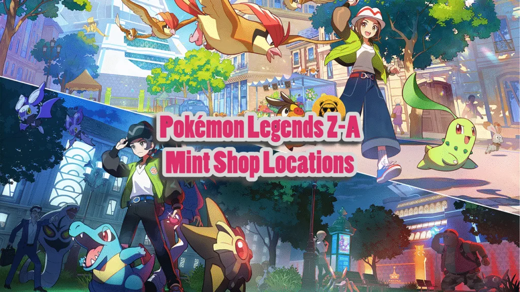 Pokémon Legends Z‑A Mint Shop Locations
