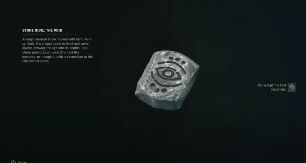 Stone Sigil #2: The Void location in Dying Light The Beast