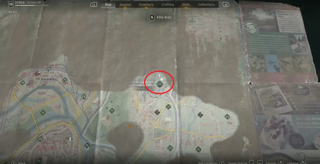 Stone Sigil #4: Shadows location in Dying Light The Beast