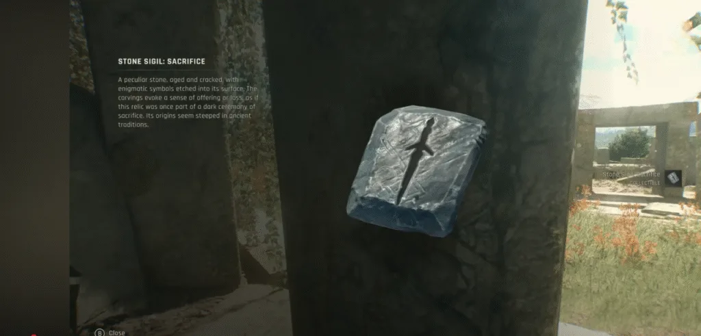 Stone Sigil #6: Sacrifice in Dying Light The Beast