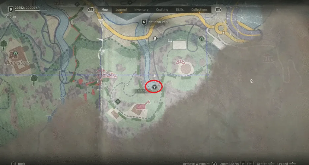 Stone Sigil #8: Witch's Mark location in Dying Light The Beast
