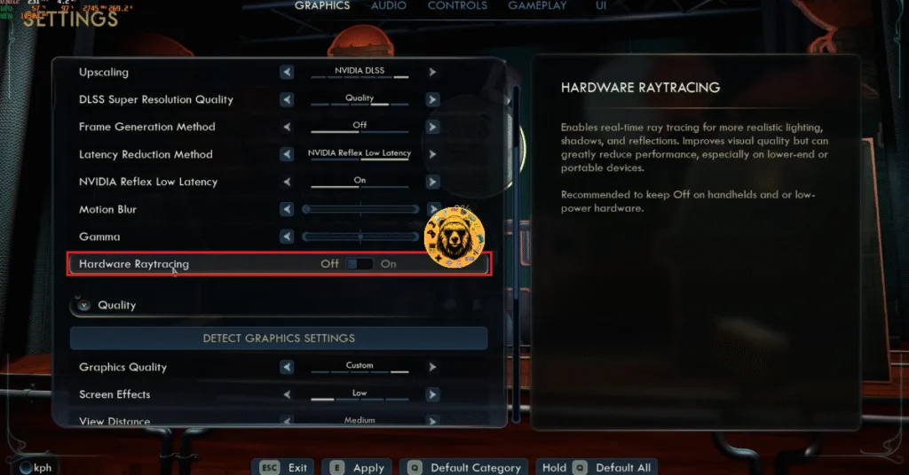 How to turn off Hardware Raytracing in The Outer Worlds 2 to fix Fatal Error crashes?