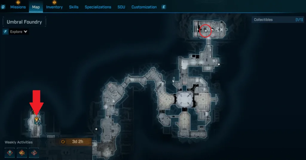 Vile Lictor location in Borderlands 4