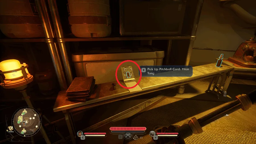 Yilan Tang card Location in The Outer Wilds 2