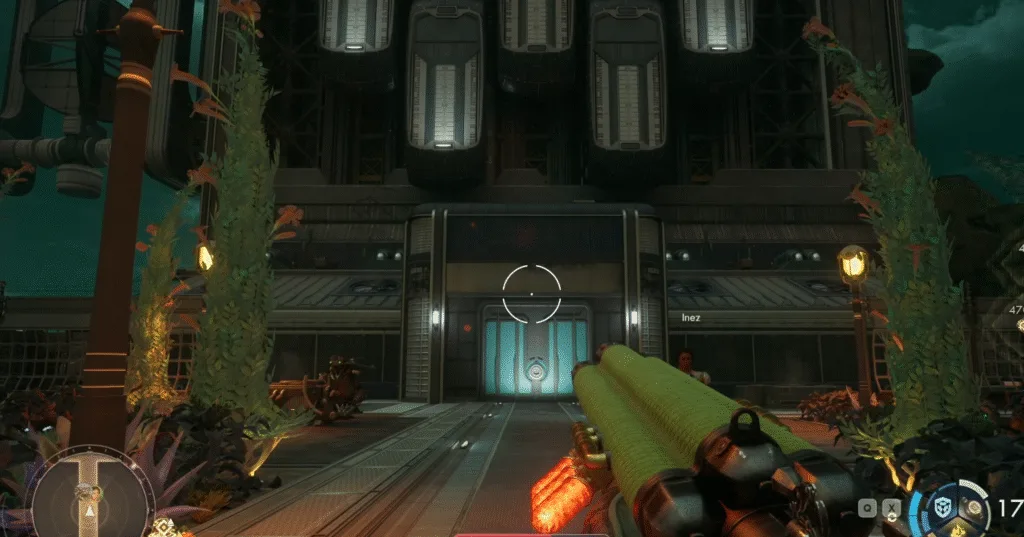 entrance of skycutter A102 in the outer worlds 2