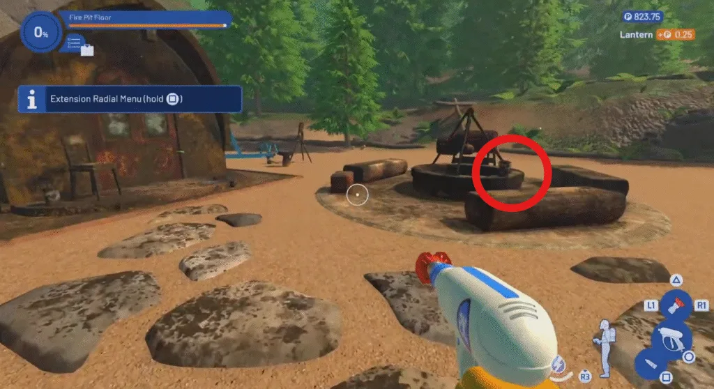 fourth lantern location to get hit the lights trophy in powerwash simulator 2