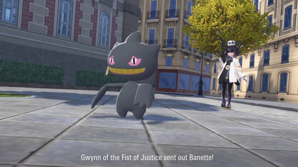 gwynn of the fist of justice sent out banette