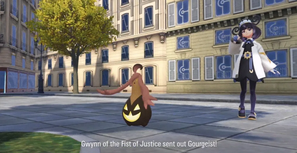 gwynn of the fist of justice sent out gourgeist
