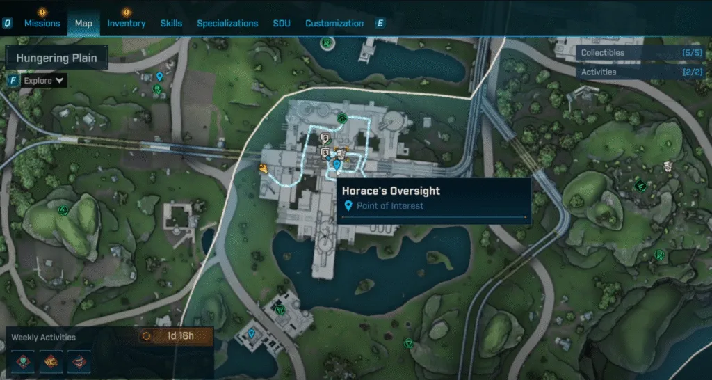 Horace boss location in Borderlands 4