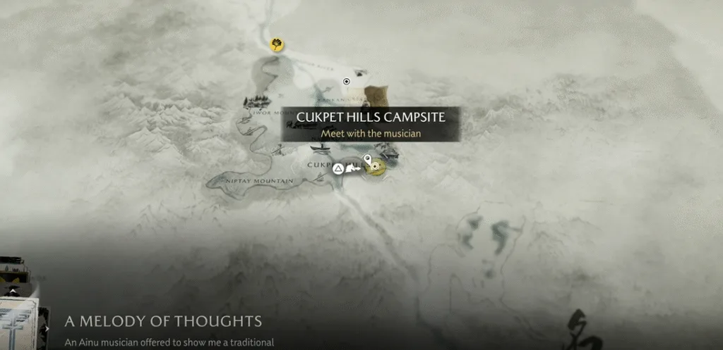 Song of Ainu Location in Ghost of Yotei