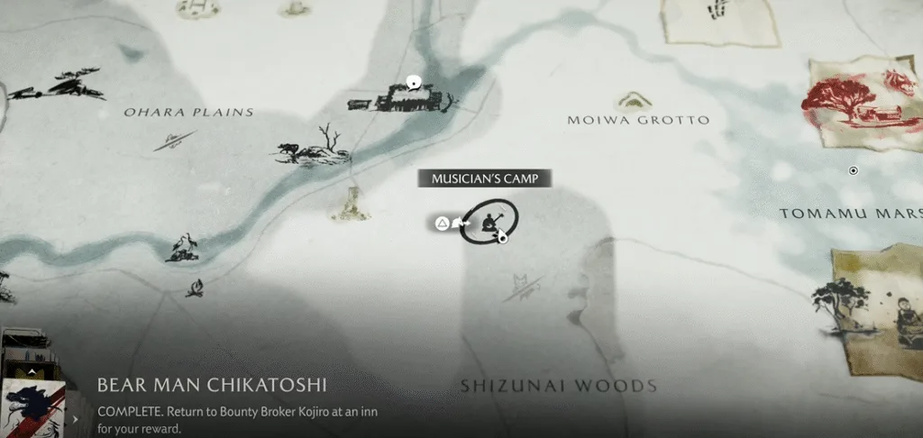 Song Of Revenge Location in Ghost of Yotei
