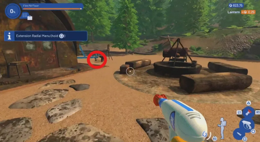 third lantern location to get hit the lights trophy in powerwash simulator 2