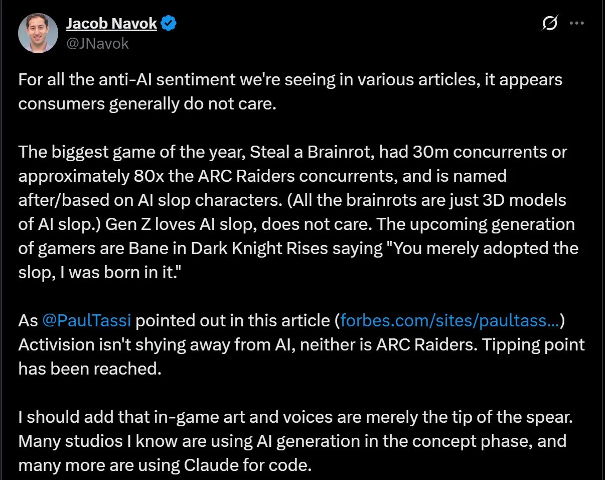 Generative AI In Games