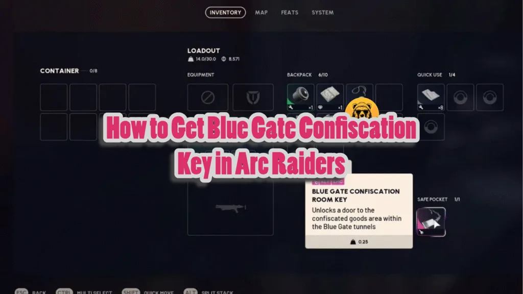 How to Get Blue Gate Confiscation Key in Arc Raiders