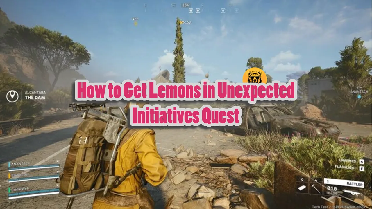 How to Get Lemons in Unexpected Initiatives Quest in ARC Raiders