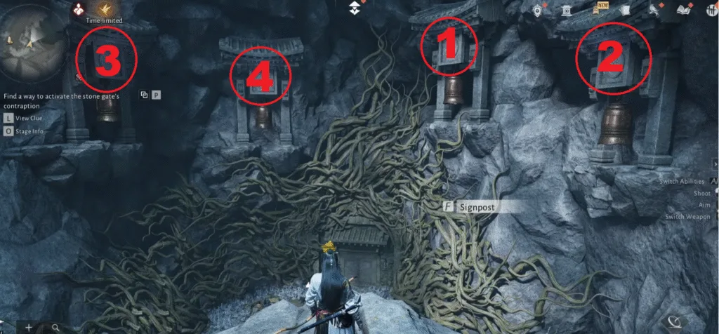 How to Solve Stone Gate Puzzle (Blind to the World) in Where Winds Meet