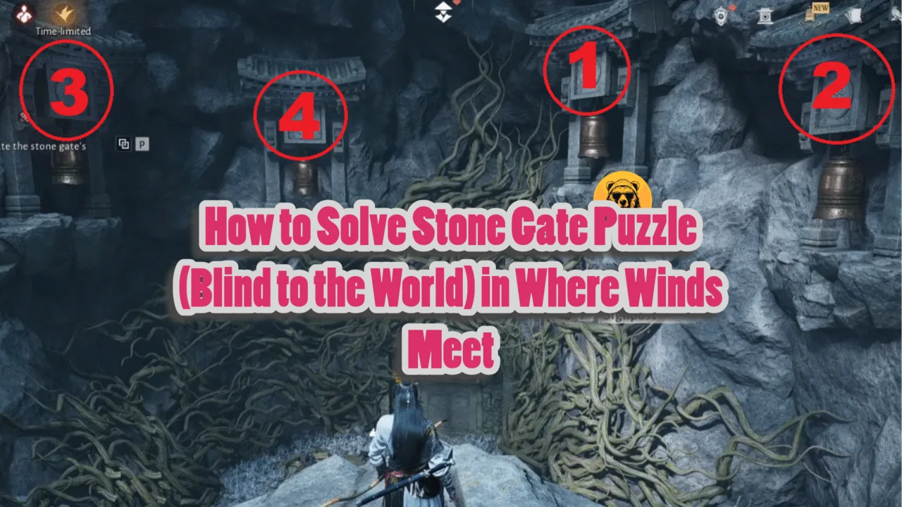 How to Solve Stone Gate Puzzle (Blind to the World) in Where Winds Meet
