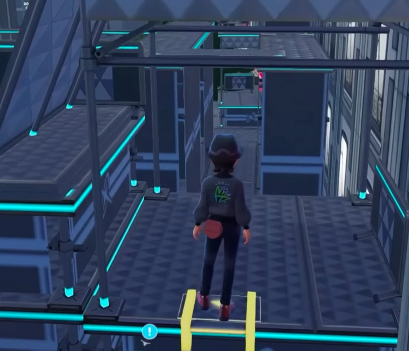 Pokemon Legends Z-A Froakie Scaffolding Course 3