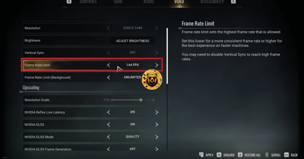 How to limit Vampire: The Masquerade - Bloodlines 2 framerate to fix crashes on PC?