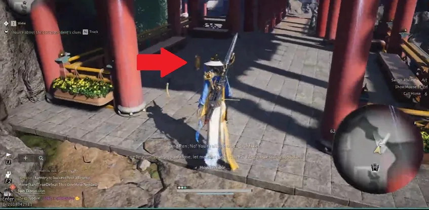 Cat play location #6 in Where Winds Meet Velvet Shade