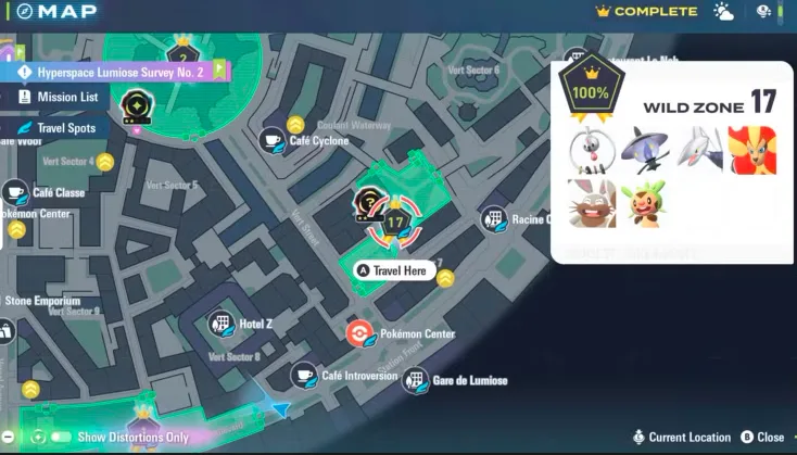 Female Pyroar location Pokemon Legends ZA