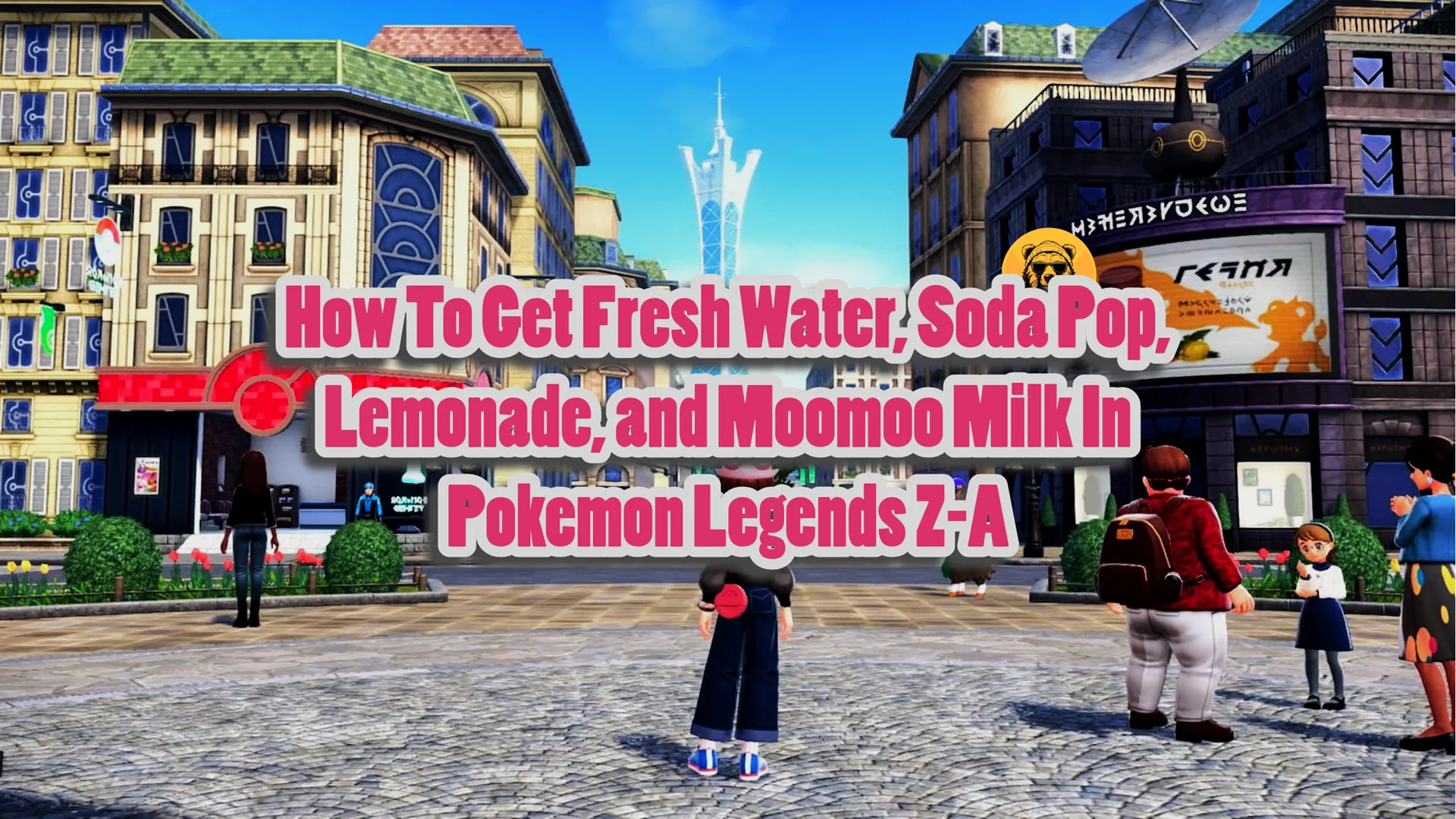 How To Get Fresh Water, Soda Pop, Lemonade, and Moomoo Milk In Pokemon Legends Z-A
