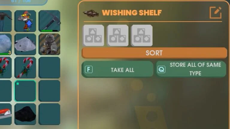 How to use the Wishing Shelf in Abiotic Factor?