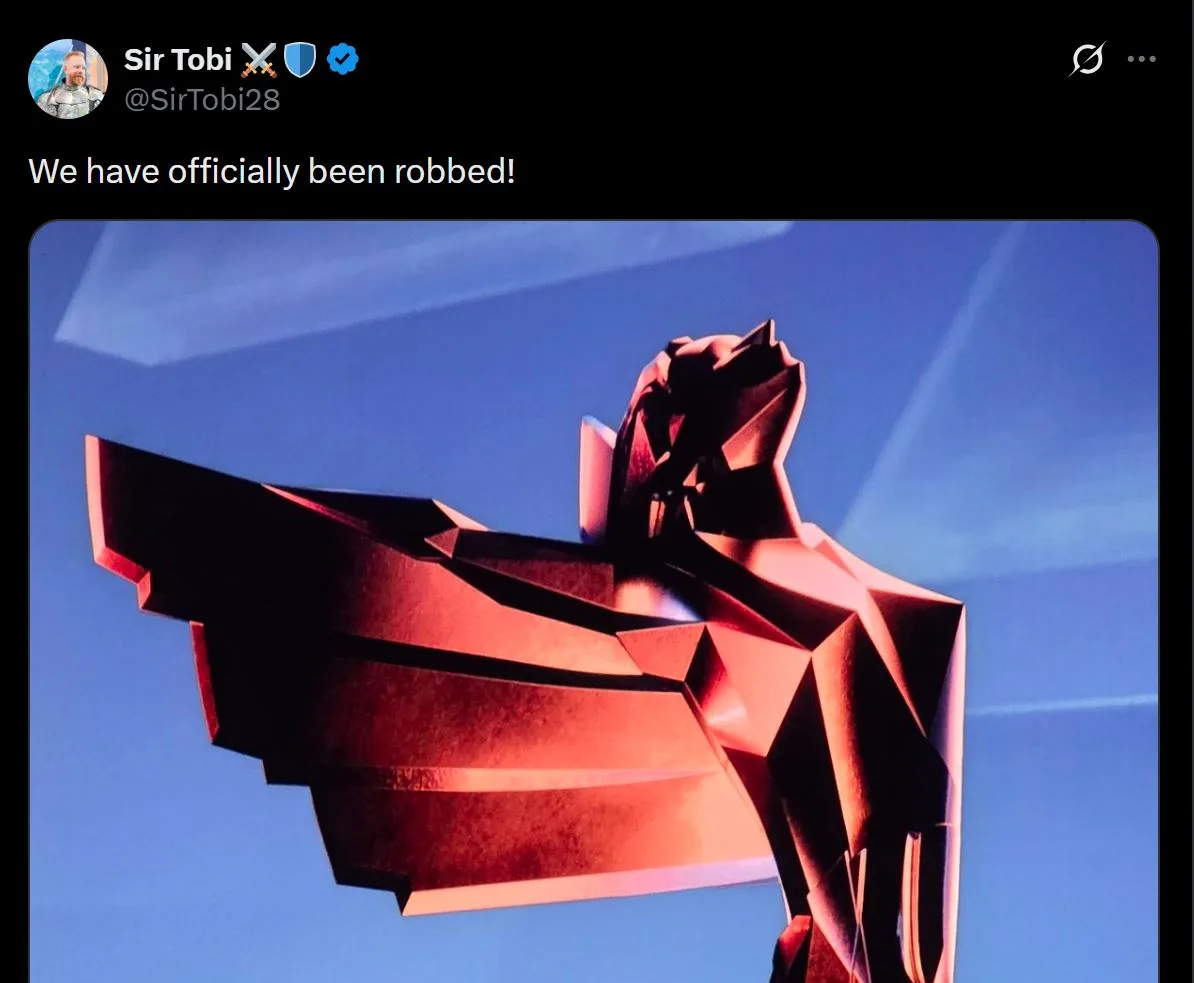 Kingdom Come Deliverance 2 Robbed The Game Awards 2