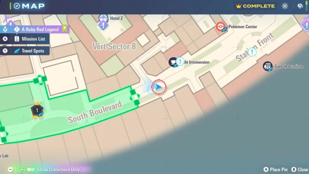 Side Mission 131 in Pokemon Legends ZA