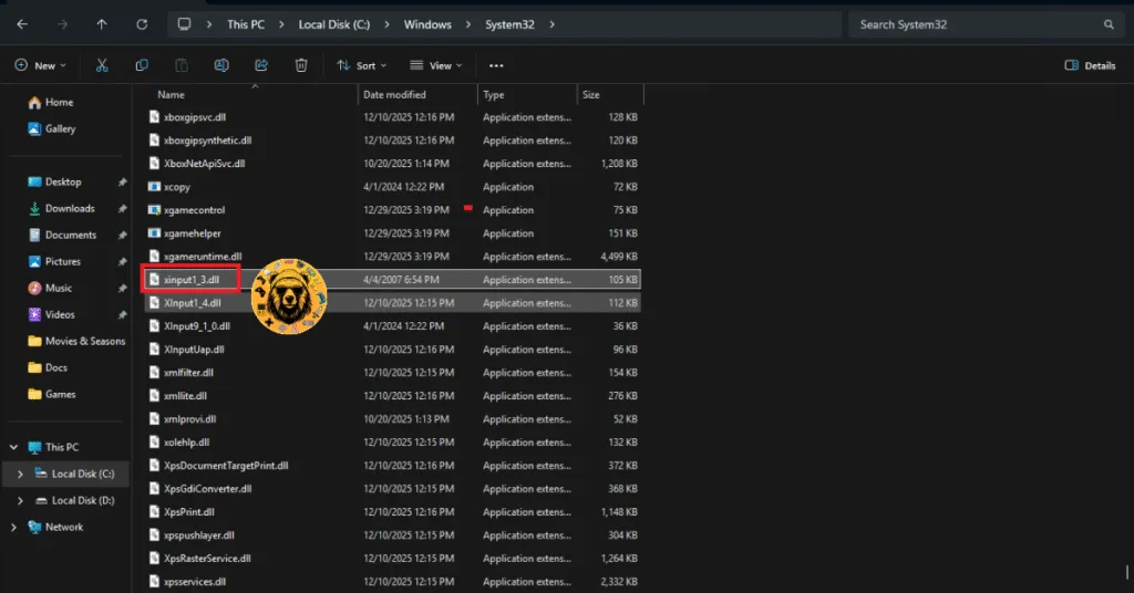 How to delete the XINPUT1_3.dll file to fix the XINPUT1_3.dll error in Arena Breakout Infinite on PC?