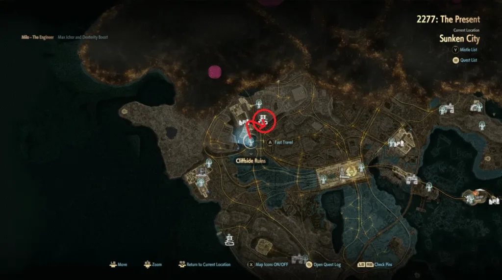 City Overlook Hot Spring map location