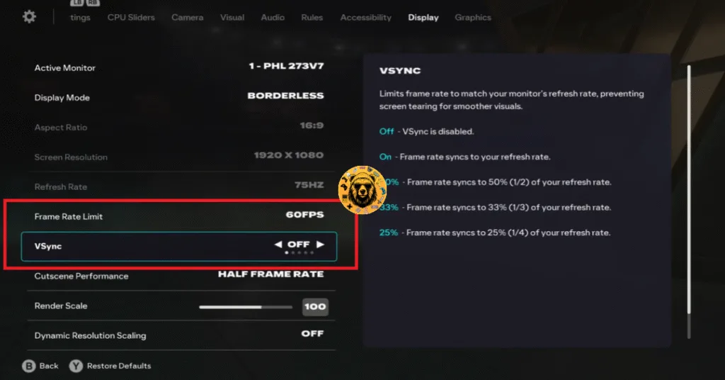 How to disable VSync and FPS limiter in EA Sports FC 26 to fix low FPS and sudden FPS drop issue on PC?