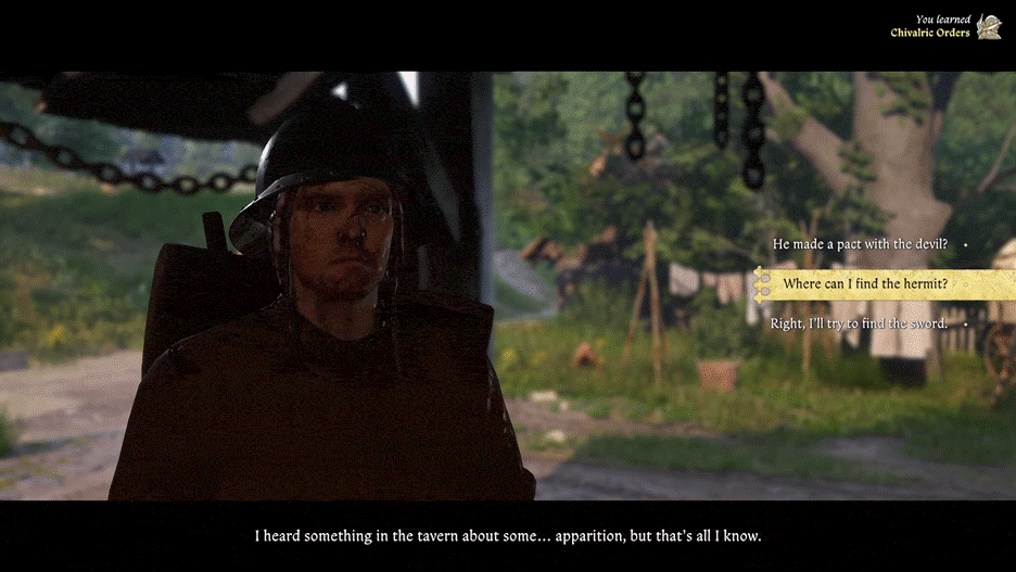 Blacksmith cargo location in KCD2